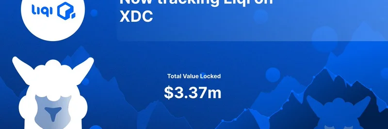 DefiLlamaがXDCでLiqiのTIDCを追跡開始:実世界資産のDeFi透明性を強化