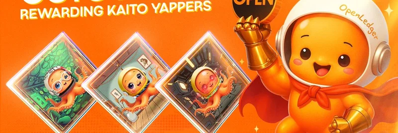 OCTO NFTs: OpenLedger가 상위 Kaito Yapper들에게 독점 제네시스 컬렉션과 $OPEN 토큰을 보상으로 지급