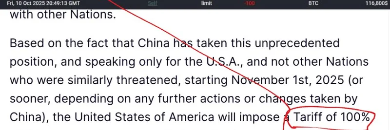 Uncovering the October Crypto Crash: Trump's Tariff Tweet and Insider Trading Theory
