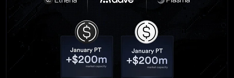 Ethena、USDeとsUSDeのPTをAaveのPlasmaに導入 — 各2億ドルの供給容量