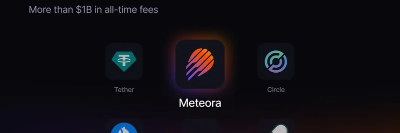 Meteora, 수수료 $1.3B 돌파: 밈 토큰 생태계에서 리테일 LP 역량 강화