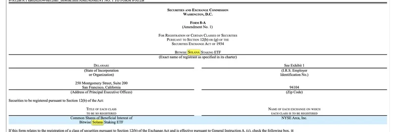 Bitwise Solana Staking ETF Secures NYSE Listing Approval: Boost for Meme Token Ecosystem?