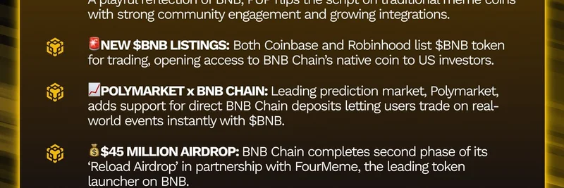 BNB Chain 新闻 2025年10月23日:PUP 爆冷成为主角、重大上架与巨额空投