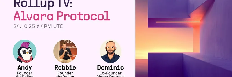 Alvara Protocol が The Rollup Podcast に出演 — オンチェーン資産管理の未来を探る