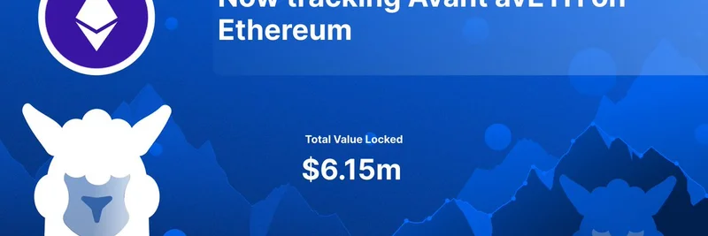 DefiLlama, 이제 Avant Protocol의 avETH 추적 시작 — 이더리움에서 안정적인 ETH 수익 기회 열리다