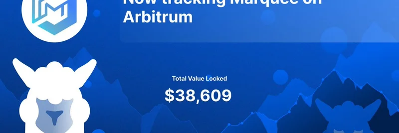 DefiLlamaがArbitrum上のMarqueeを追跡開始：暗号資産ユーザー向け分散型保険の革新