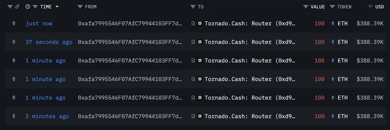 Richard Heart의 의심되는 지갑, $42M ETH을 Tornado Cash로 입금: HEX와 PulseChain에 대한 시사점