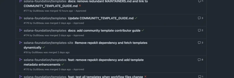 Solana DevRel Star Gui Bibeau Shuts Down the 'Can You Code?' Myth with 10 Merged PRs in 7 Days