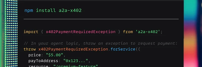 Build Custom x402 Agents in 5 Minutes: Seamless Crypto Payments for AI Agents