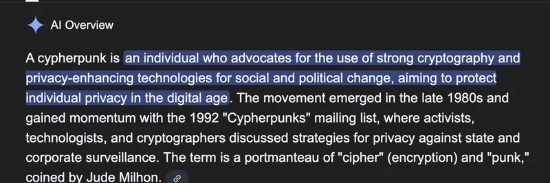 加密隐私：cypherpunk 根源与区块链背后的真正使命