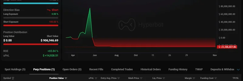 詹姆斯·温（James Wynn）在巨额亏损后加码比特币空头：meme 交易员的大胆押注