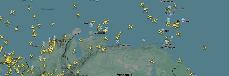 委内瑞拉空域异常引发加密交易热议:美国空袭传闻成为导火索