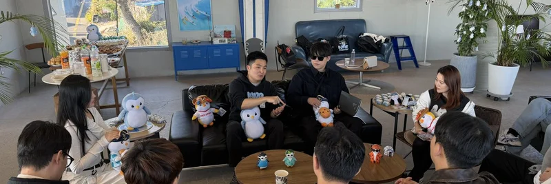 Pudgy Penguins Busan Meetup: Family Fun > ***- It mentions $PENGU as the best meme coin, tying into blockchain and NFT themes.*** and Meme Coin Excitement