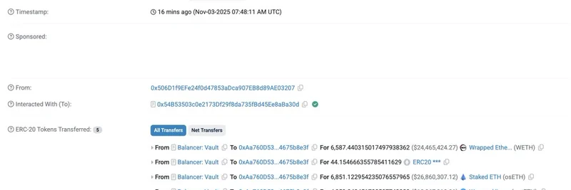Balancerプロトコルのエクスプロイト：$70Mの損失がDeFiセキュリティ強化の緊急要請を引き起こす