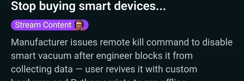 メーカーに“文鎮化”されたスマート掃除機：ブロックチェーン愛好家が学ぶ所有権の教訓