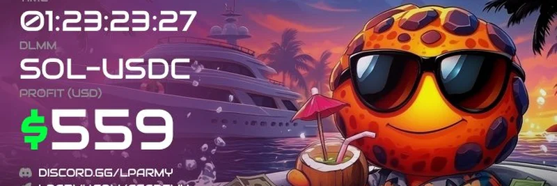 주말 SOL/USDC 유동성 전략으로 $559 수익: 안정적 암호화폐 수익을 위한 Meteora 인사이트