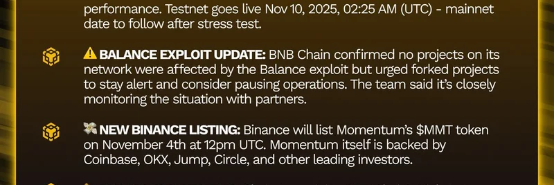 BNB Chain's Latest Updates: Fermi Hardfork Speeds Up Transactions Amid M > 🔍 **Framing for memes** > ***- The site's emphasis on meme-insider.com means framing the article around how BNB Chain updates impact meme tokens.*** eme Token Surges