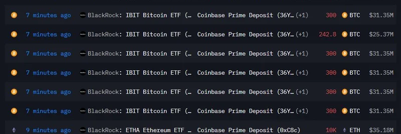 BlackRock Deposits Over $293M in BTC and ETH to Coinbase: What This Means for Meme Tokens