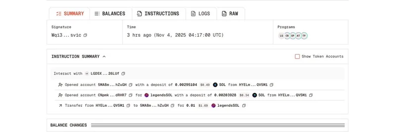 Legends.fun 采用 Helius Labs 的 Orb Explorer：提升 Solana Meme 代币交易体验