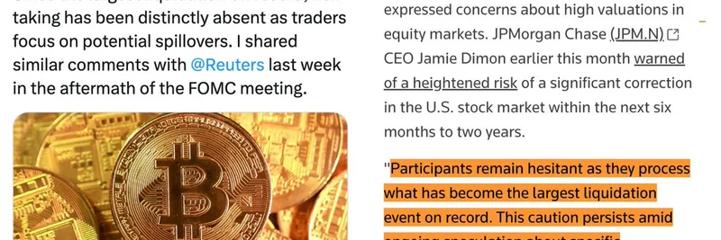 Wintermute 警告：创纪录清算后加密市场风险偏好下降 —— 对 meme 代币 的影响