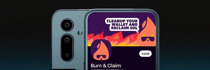 Burn & Claim Launches on Solana Mobile dApp Store: Reclaim SOL from Wallet Clutter