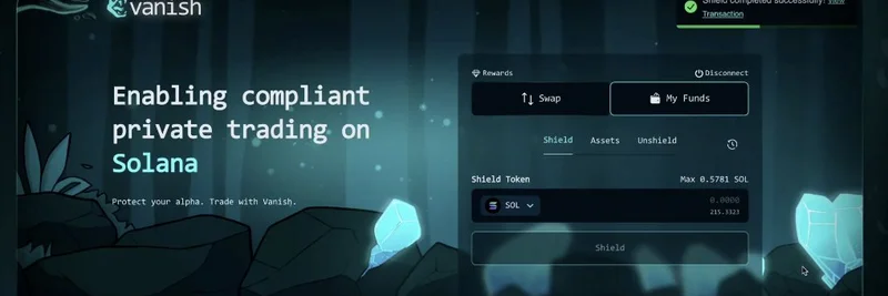 Vanish Trade 在 Solana 上推出私密交易，并为 ORE 社区提供独家福利