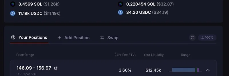 Comparing 1 vs 4 Bin-Step SOL-USDC Liquidity Pools on Meteora: Experiment Insights