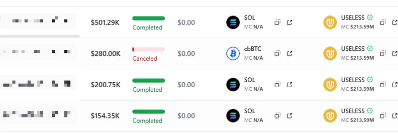 鲸鱼抛入 $857K 到 $USELESS：聪明资金定投引爆 Ignite 表情包币热潮