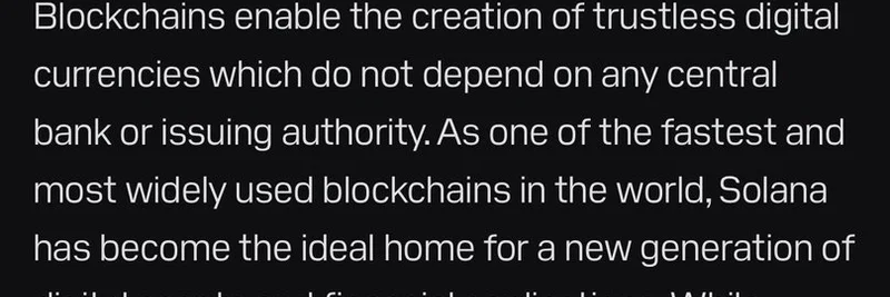 Solana의 ORE: 암호화폐에서 신뢰가 필요 없는 자산을 위한 세 번째 선택지