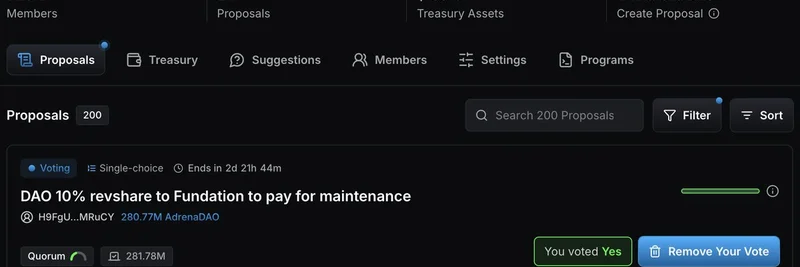 Adrena DAO Showcases Effective Governance in Protocol Transition