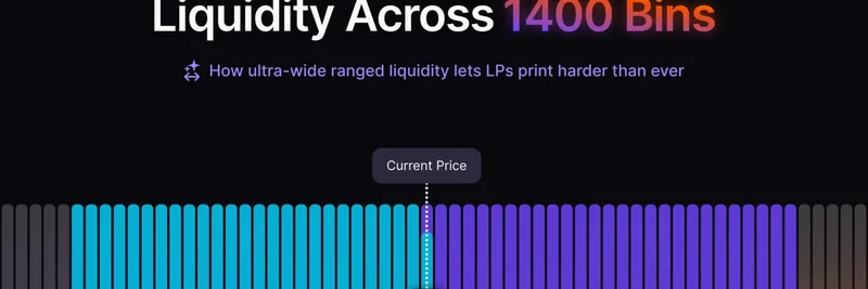 Meteora의 1,400-빈 다이나믹 포지션: Solana 밈 토큰용 유동성 제공 혁신