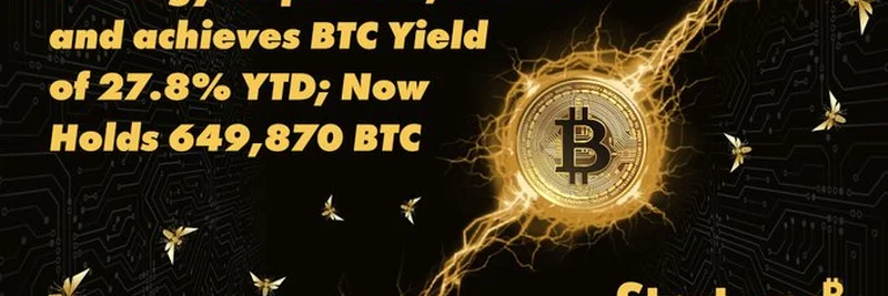 Strategyが8,178 BTCを取得：保有を649,870 BTCに増やし、ミームトークンに与える波及効果