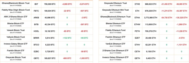 비트코인·이더리움 ETF의 기록적 자금 유출: 밈 토큰에 미치는 의미
