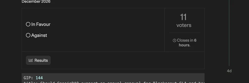 GnosisDAOのGIP-144：2026年のBlockscout資金更新 — ミームトークン愛好家が知っておくべき要点