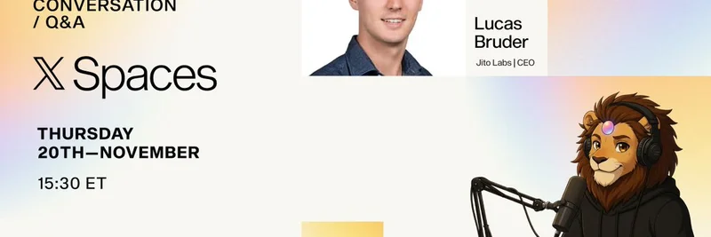 SOL Strategies and Jito Labs Unite for Spaces Talk on Solana's On-Chain NASDAQ Vision