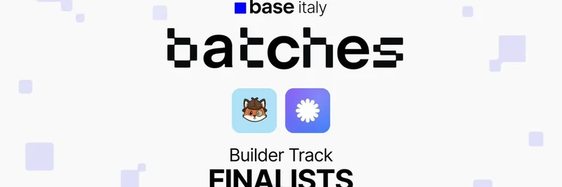 Base Batches 002：意大利项目 Adsterix 与 Alphie Agent 脱颖而出，入围 Builder Track 决赛