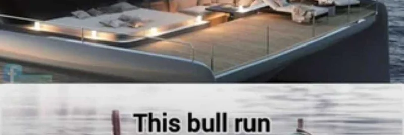 크립토 Bull Run 밈: 2025년 호화 요트에서 침몰하는 노젓는 보트까지