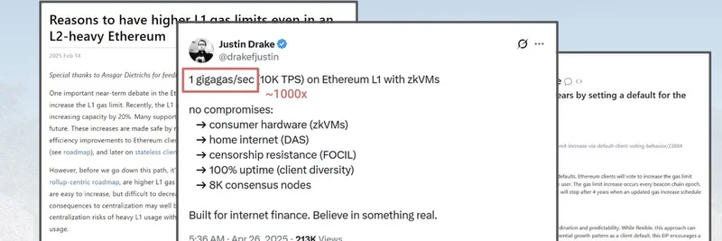 Ethereum L1スケーリング：Ansgar Dietrichs、年間3倍のスループットを目標に — ミームトークンに追い風か？