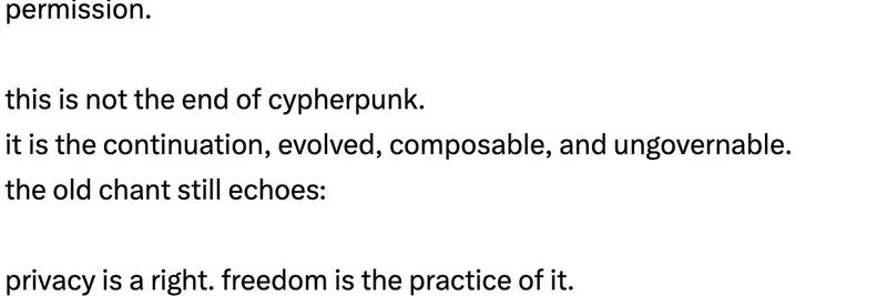 在加密领域重振密码朋克精神：优先为未来世代构建，而非追求 VC 退出