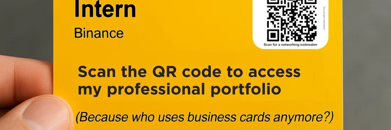 Binance Intern's Viral Meme Card Sparks Crypto Community Buzz and Instant Friendships