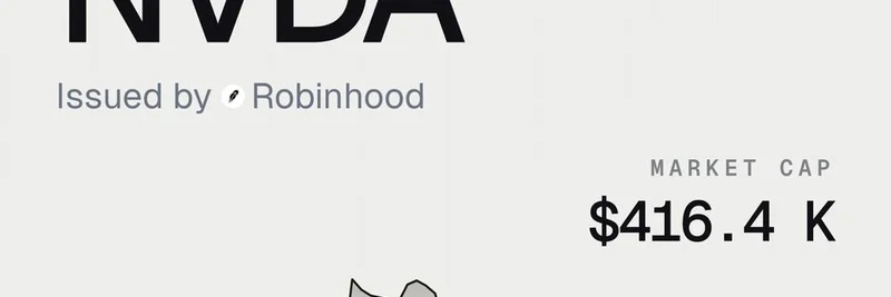Robinhood's Tokenized NVDA: Betting on Blockchain as the Future of Finance – Token Terminal Insights