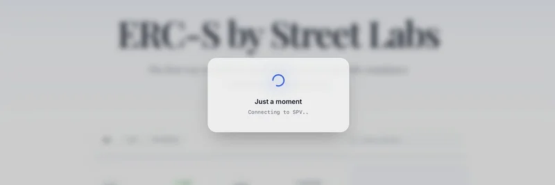 Street Labs Launches ERC-S App: Token Governance with Real Stakes and Futarchy Treasuries
