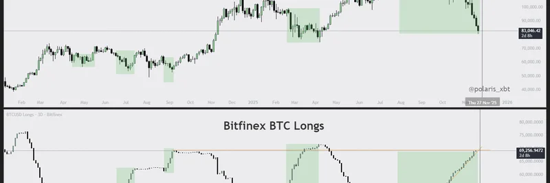 比特币即将见底？Bitfinex 多头或暗示迷因代币可能迎来反弹