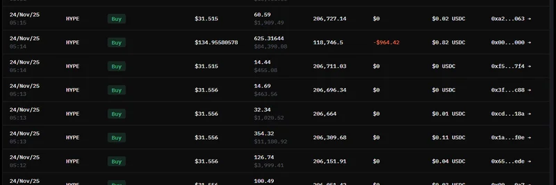 Crypto Whale Accumulates $HYPE Token: Massive Buys Signal Potential Moonshot