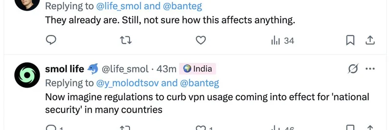 Geodox 기능이 Crypto Twitter를 달구다: 개인정보 우려 속 KOL 출신지 리스트 요구