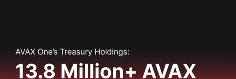 AVAX One 재무 업데이트: 대규모 AVAX 매입과 디지털 자산 재무의 향후 전망
