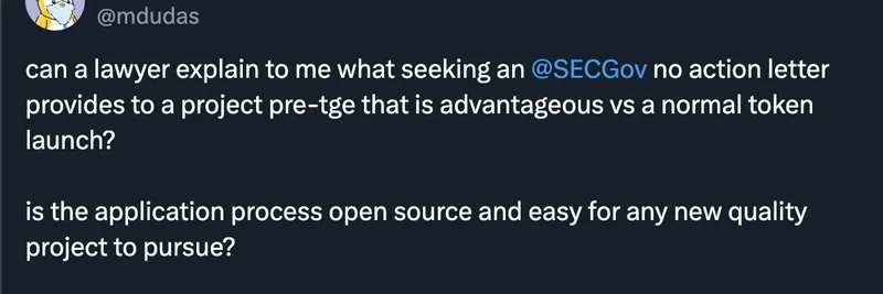 SEC No-Action Letters가 암호화폐에 의미하는 것: 토큰 출시와 밈 토큰에 미치는 영향