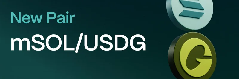 Marinade Finance 在 JupLend 推出 mSOL/USDG 交易对：提升 Solana 的 DeFi 流动性