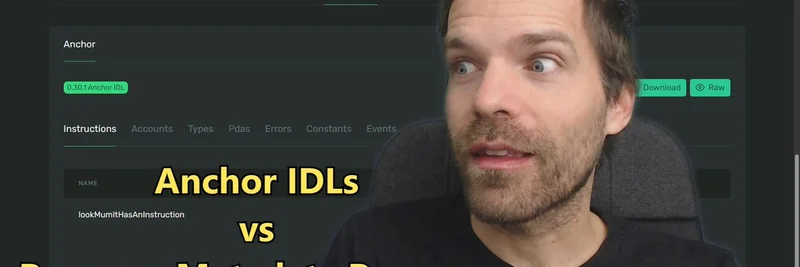 将 Solana IDL 发布到链上：详解 Anchor 与 Program Metadata 的区别