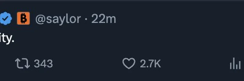 マイケル・セイラーが「変動性は活力だ」と宣言、MicroStrategyのビットコイン保有が急増